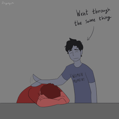 Episode-9: - The Talk of Secret Robin, a DC and Batman fanfiction comic. Bruce gave both Jason and Hood The Talk.