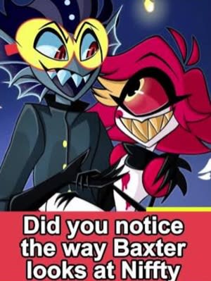 Episode-3: - Baxter and Niffty of NIFFTY COMICS , a Hazbin Hotel fanfiction comic. 