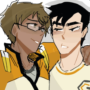 Episode-13: - Part 11 of Garrison Days, a Voltron Legendary Defender fanfiction comic. Adam and Shiro at the simulator back when things were simple and they could be just young, happy, and in love.