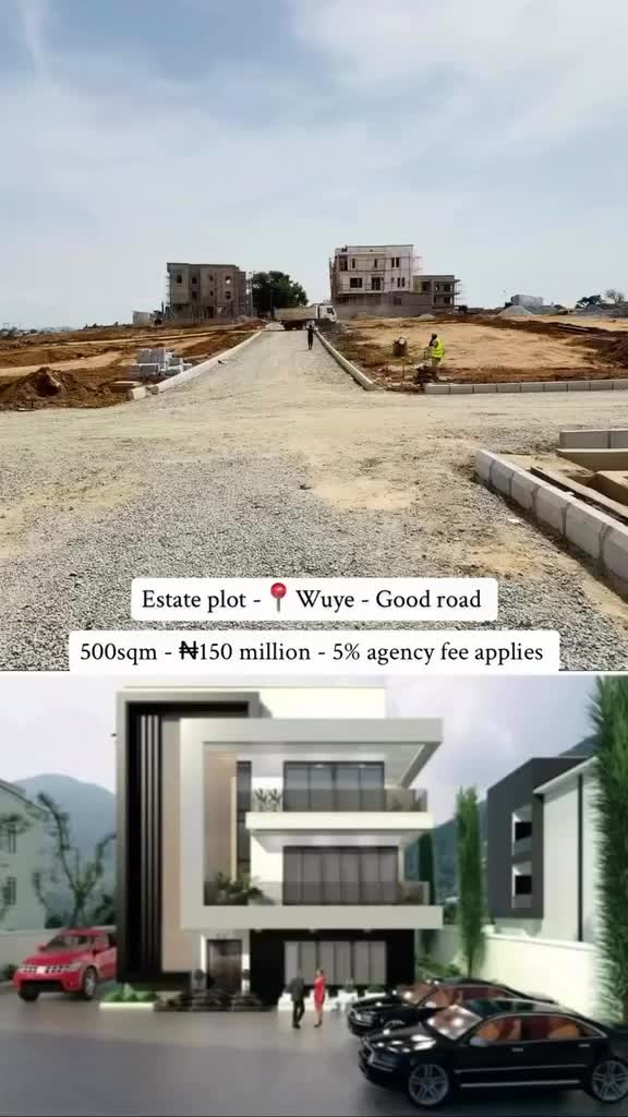 500 sqm Land at Wuye, Abuja, FCT