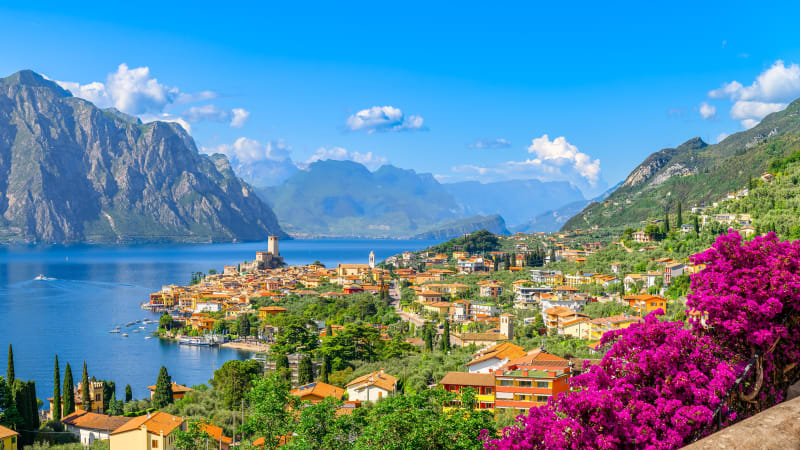 Malcesine – ved foten av Monte Baldo