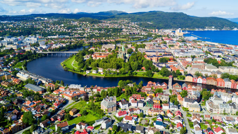 Middelalderbyen Trondheim