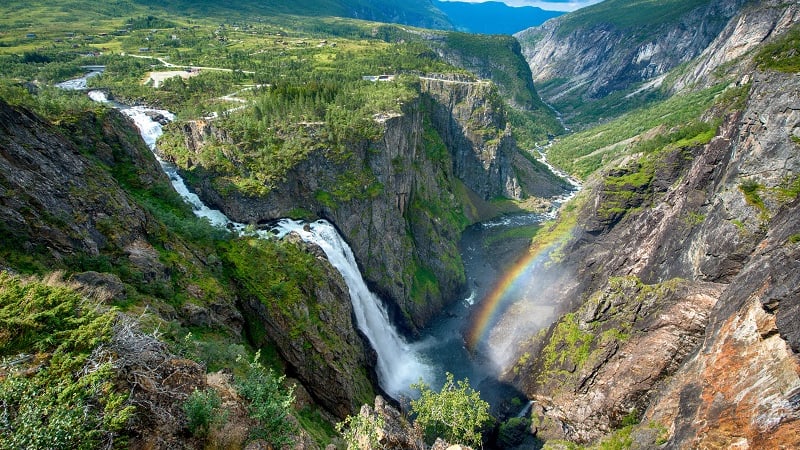Hjemreise via V�ringfoss og Norsk Natursenter