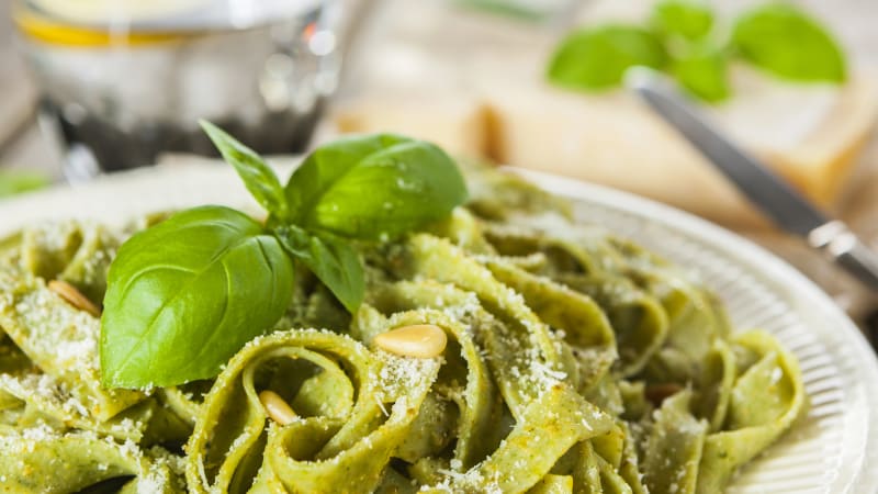 Sestri Levante, fottur til Punta Manara og pestokurs