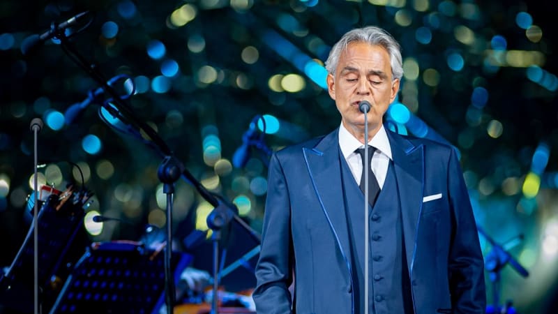 Andrea Bocelli � konsert i Toscana