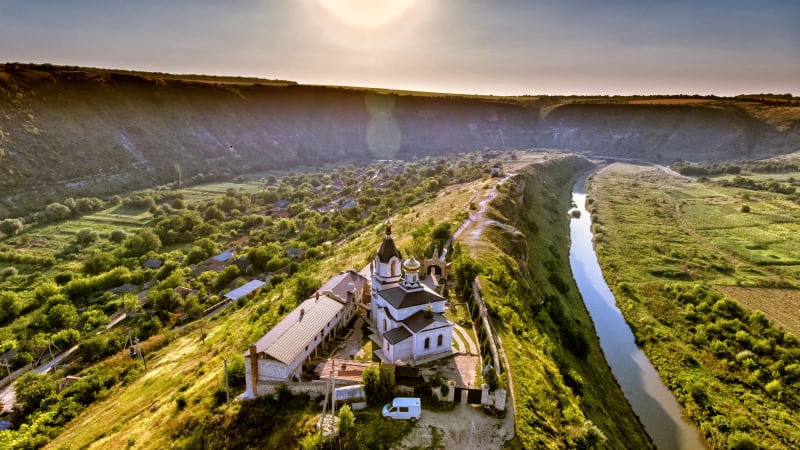 Old Orhei, Curchi-klosteret og Cricova vingård
