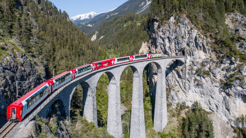 Bernina Express i Sveits