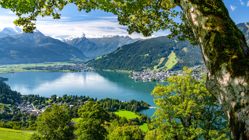 Zell am See & båttur på Zeller-sjøen