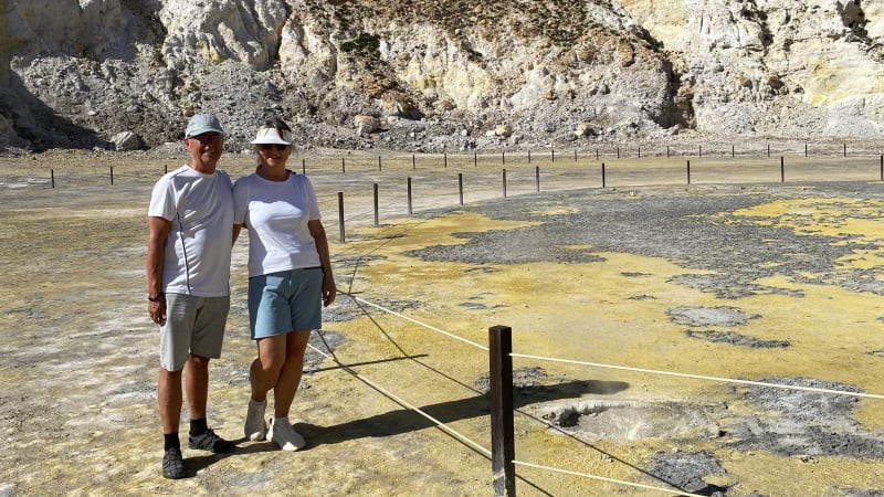 Dag på egenhånd eller frivillig tur (ikke inkl.) til Nisyros