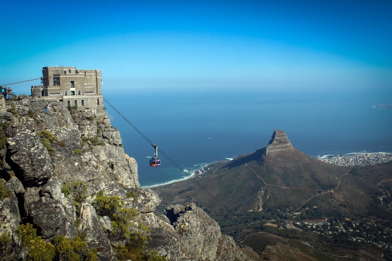 Guidet runde i Cape Town