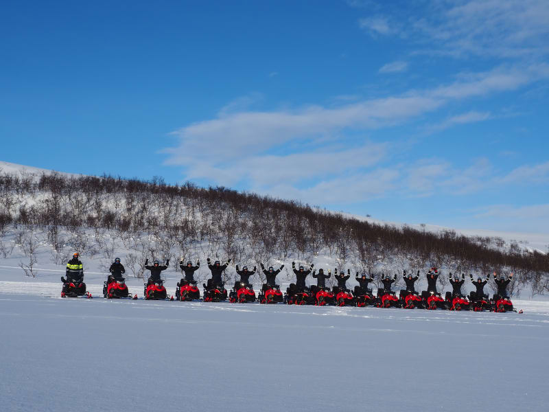 Snscootertur Finnmarksvidda