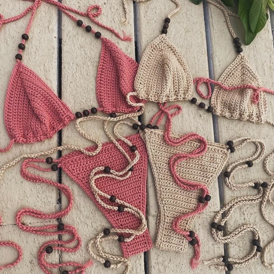 Beaded bikini