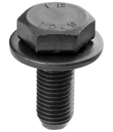 Болт в каретку BAS05 M8 * P1 * 16.5L Hex Chromoly Black