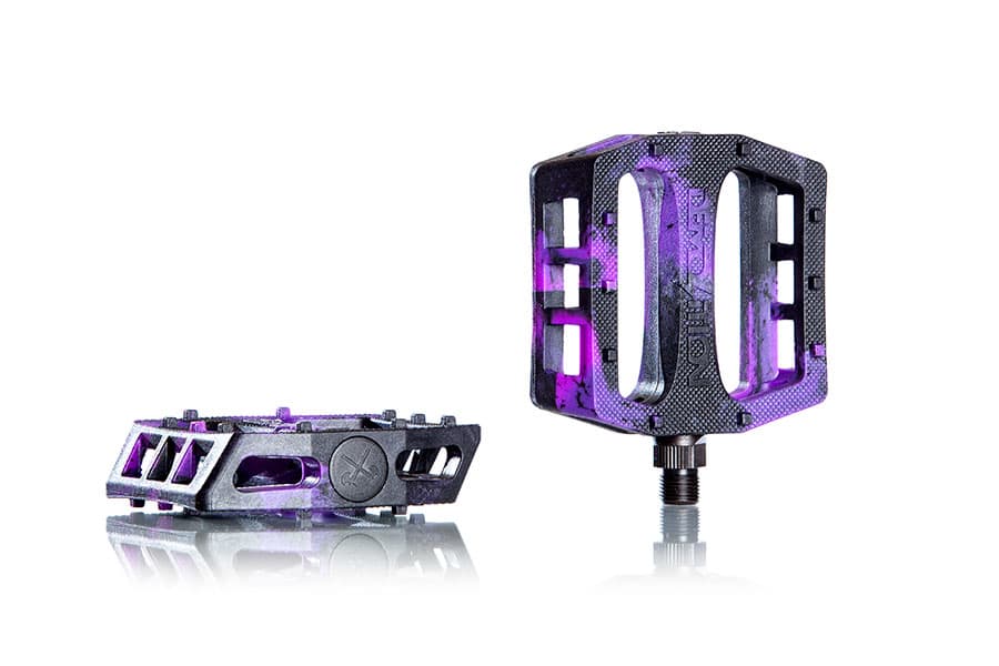 Педалі BMX Demolition Trooper (Bblack/Purple)