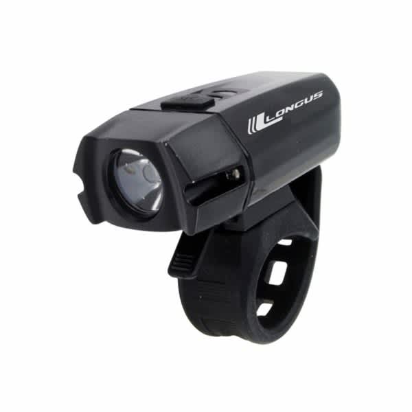 Ліхтар передній XPG400 LED, 6 ф-цій USB, чорний