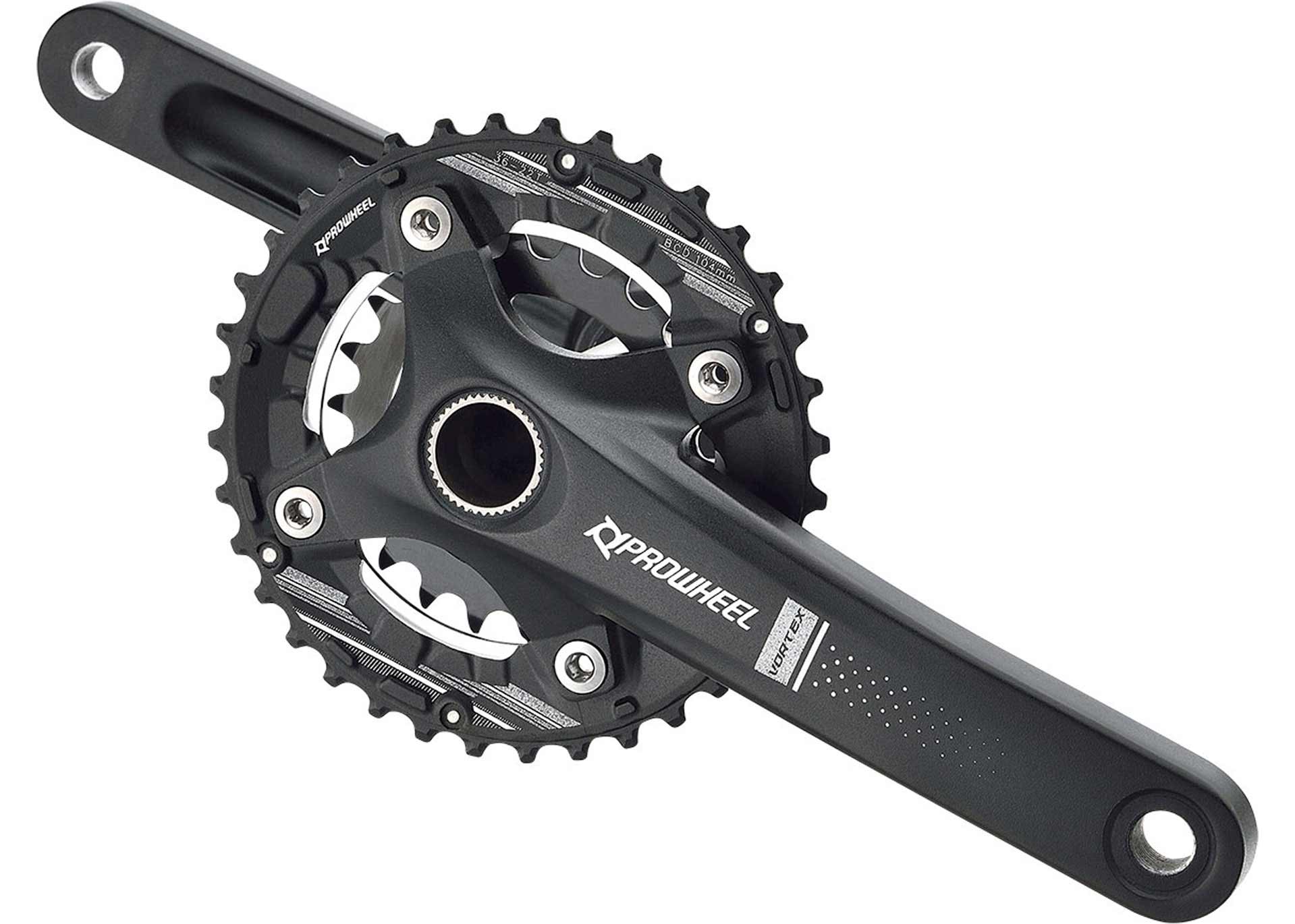 Шатуни Vortex-501-TT 36-22T, L175mm, black+каретка компл.