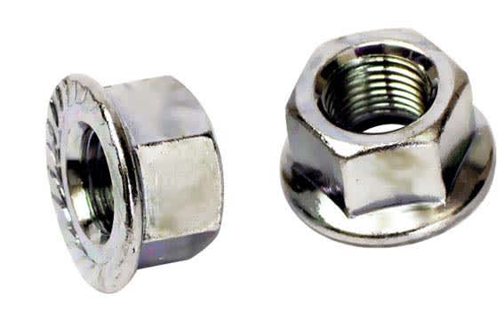 Гайка на вісь втулки із пресшайбою 3/8″x26T