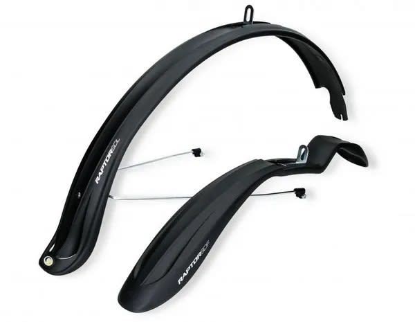 Крила 24 "-29" SIMPLA Raptor SDL + stay, з металевими дугами, чорні