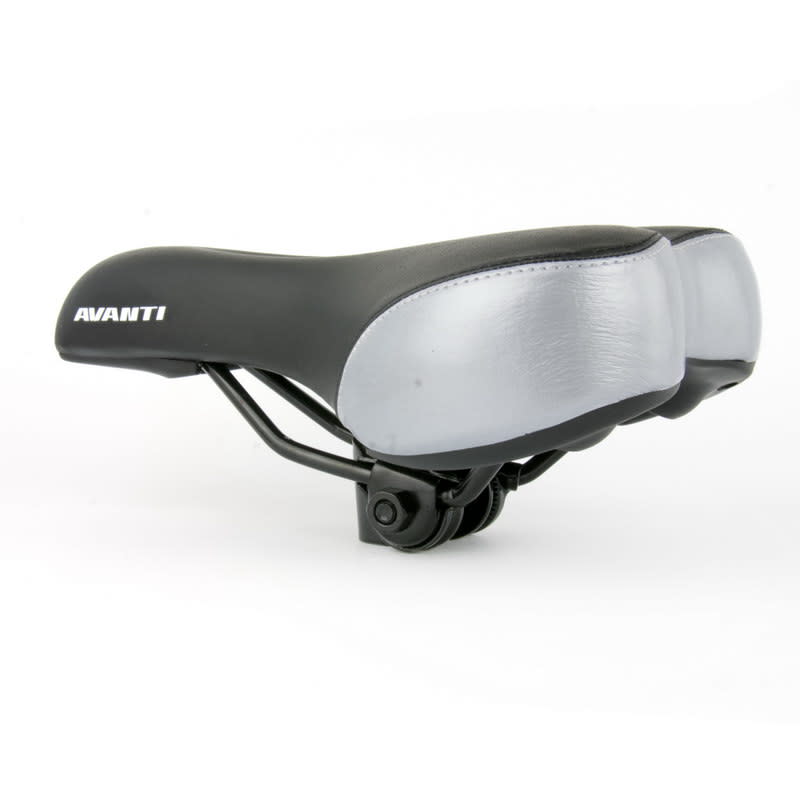 Сідло Avanti AVY-6690 чорно-сіре