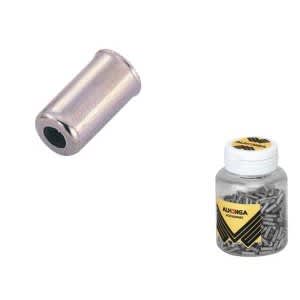 Накінечник сорочки гальма 5mm HJ-D90 (хром) латунний  