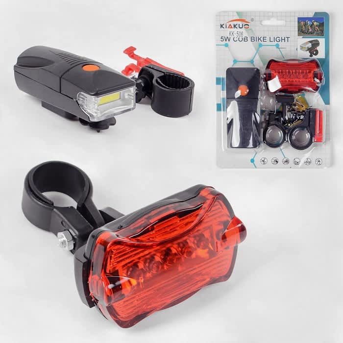 Ліхтар передній + задній 5W COB Bike Light  