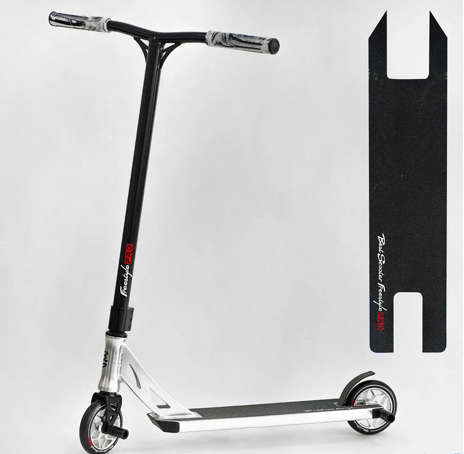 Самокат трюковий «Freestyler» HIC-система, колеса AL-120mm, пеги, ширина керма 58 см