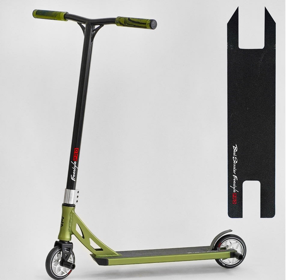Самокат трюковий «Freestyler» HIC-система, колеса AL-120mm, пеги, ширина керма 58 см