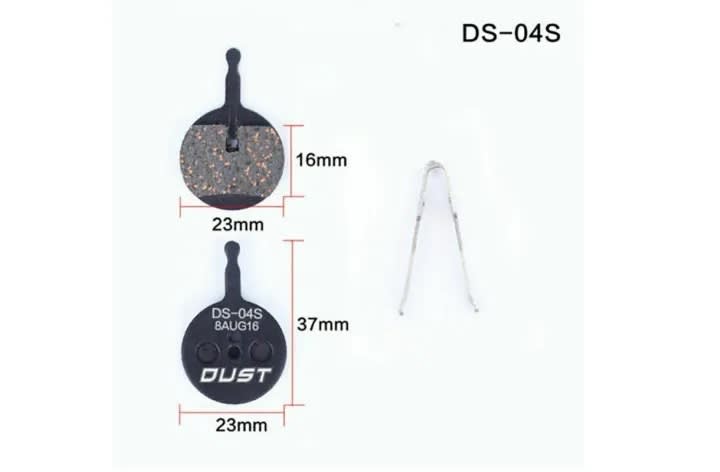 Гальмівні колодки дискові AVID BB5 DUST DS-04S Semi metal