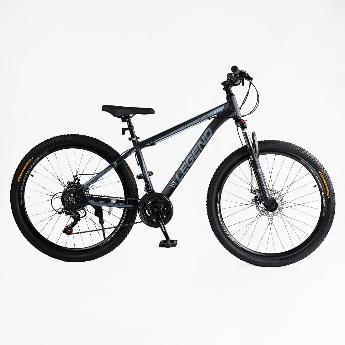 Велосипед 27.5 LEGEND, обладнання Shimano AL