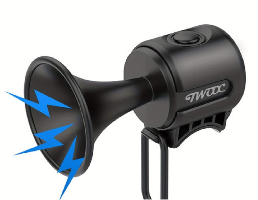 Дзвоник на батарейках CR2032 (чорний) 