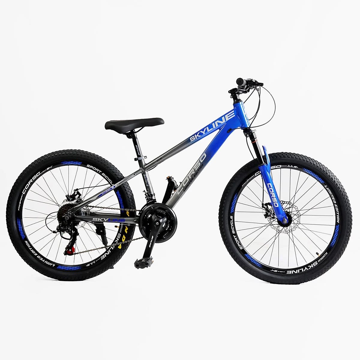 Велосипед 24 SKYLINE, обладнання Shimano 