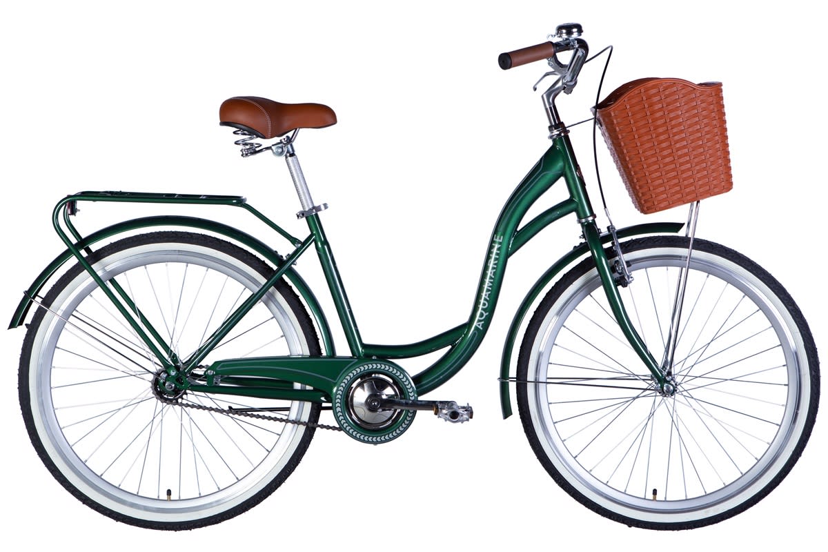 Велосипед 26 AQUAMARINE (зелений) OPS-D-26-326