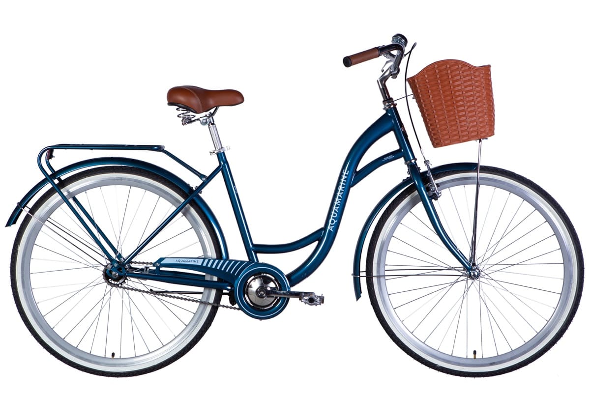 Велосипед 28 AQUAMARINE (темно-синій) OPS-D-28-443