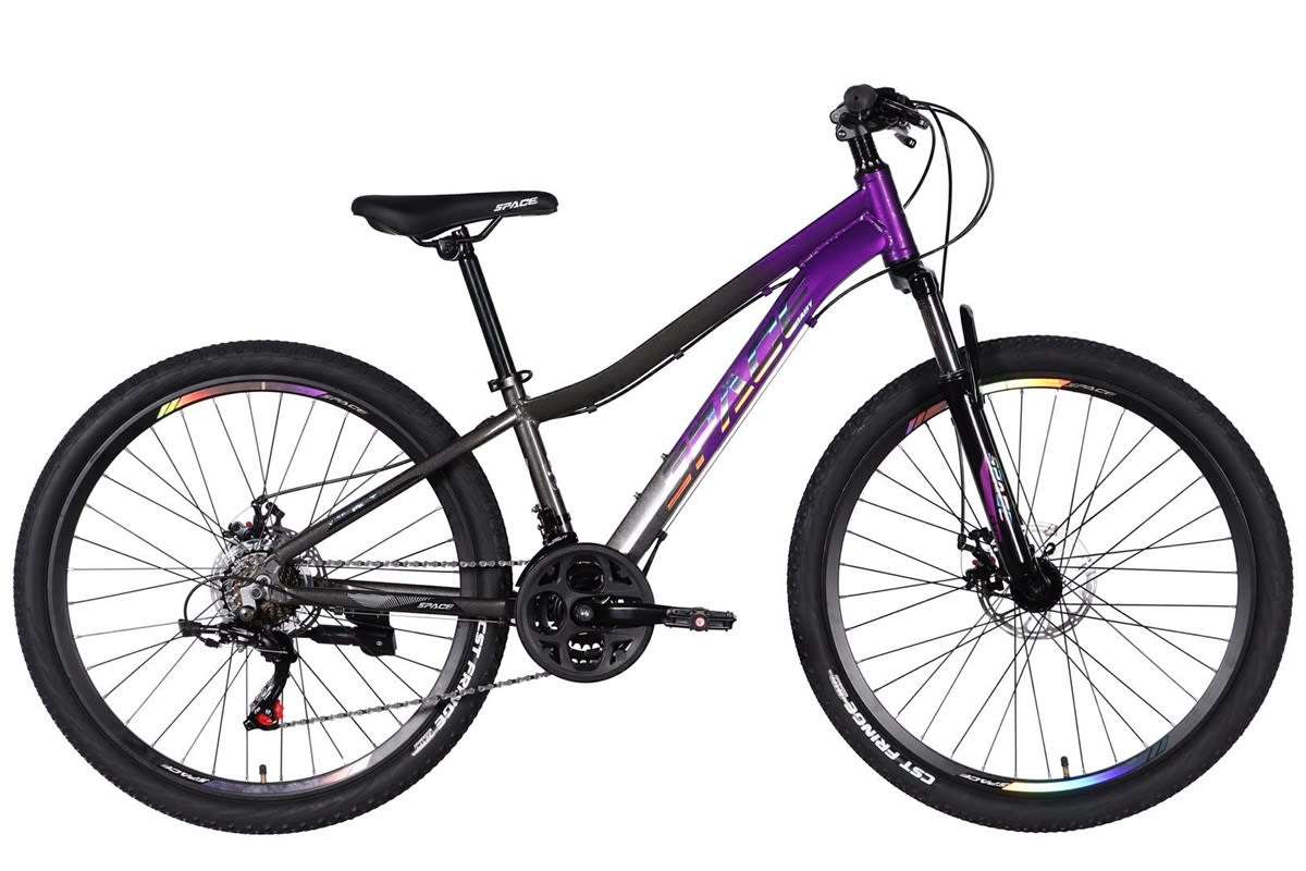 Велосипед 26 IZIDA AM DD (фіолетово-сріблястий) OPS-SP-26-100