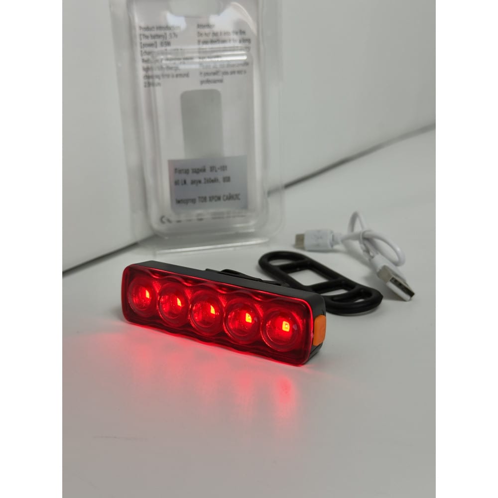 Ліхтар задній 60 LM 260 mAh USB XFL-101