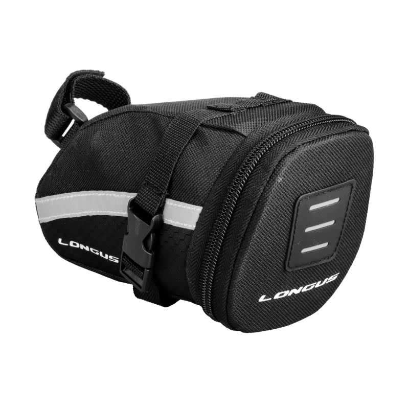 Сумка під сідло (чорна) 399007 L(р)