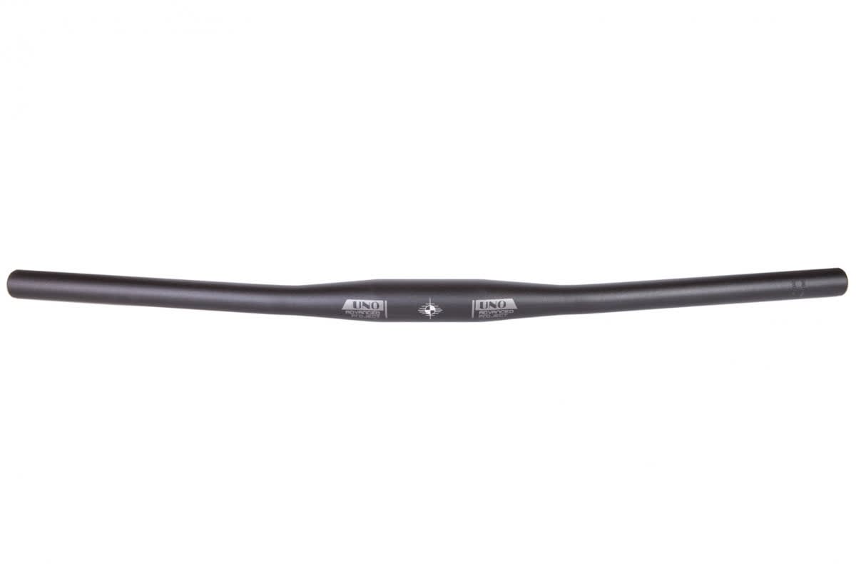 Кермо 31.8/680mm HB-FB12L, прямий, вигін 5-градусів Black AL