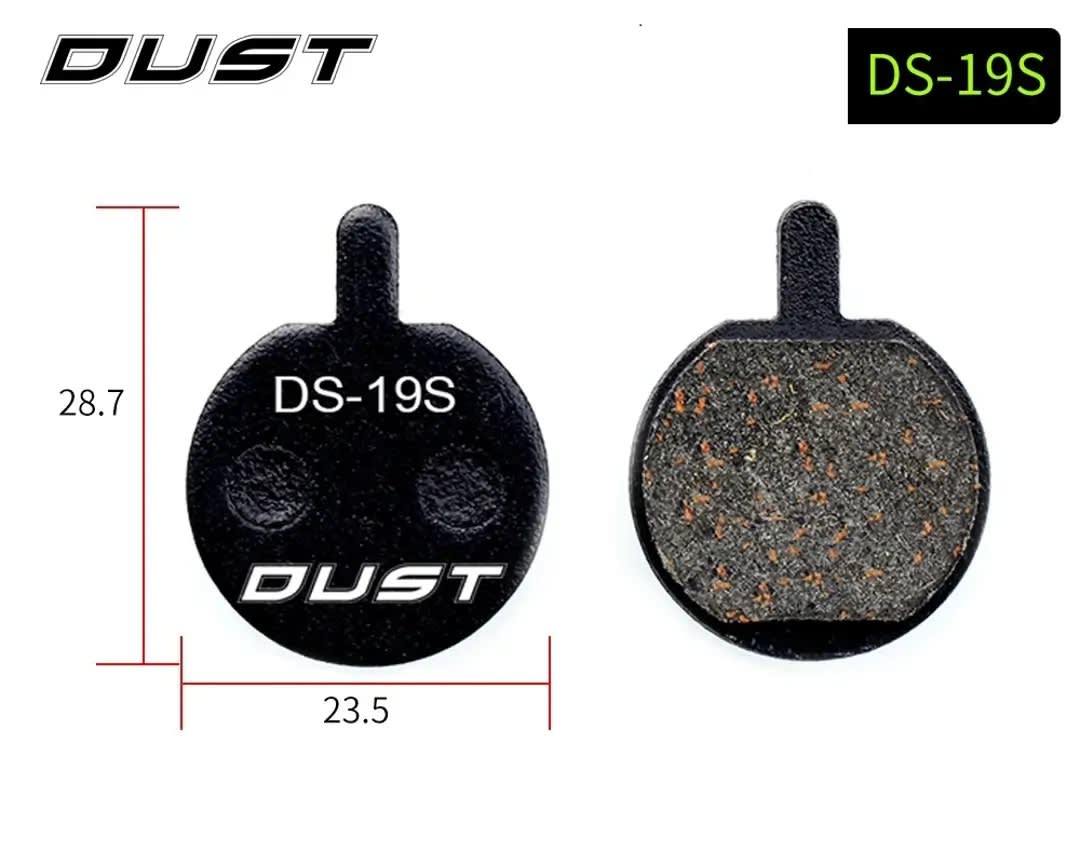 Гальмівні колодки дискові DUST DS-19-1 JAK-5, B777, Forever semi metal