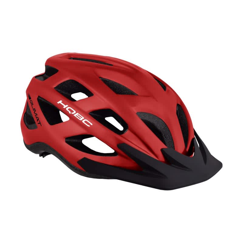 Шолом QLIMAT RED MAT розм. M, 54-58см, червоний матований