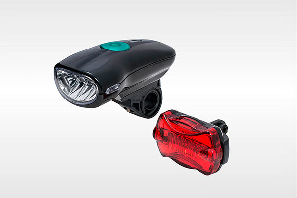 Jing Yi Фара+ліхтар задній, велосипедні JY-822C+JY-004 — зображення 1
