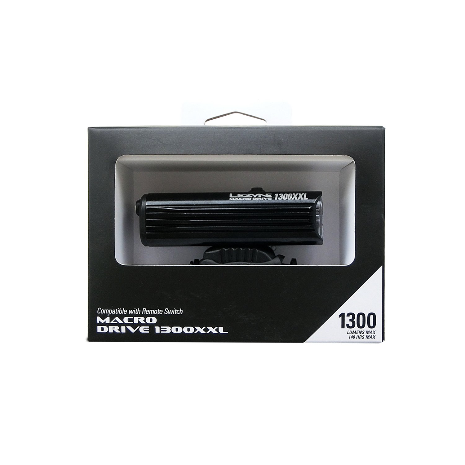 LEZYNE Ліхтар передній MACRO DRIVE 1300XXL black — зображення 2