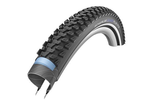 Schwalbe Покришка 27.5x2.25/57x584 MARATHON PLUS MTB SmartGuard B/B+RT HS468 DC 67EPI 36B — зображення 1