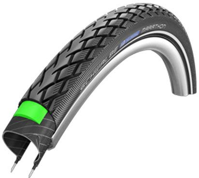 Schwalbe Покришка 28x1.65/45x622 MARATHON HS420 GreenGuard B/B+RT EC 67EPI — зображення 1
