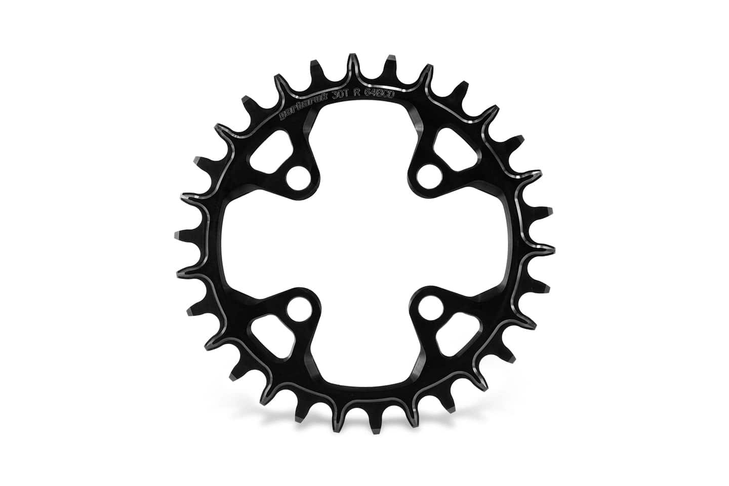 GARBARUK Зірка шатунів 30T ROUND 64 BCD AL7075-T6 — зображення 1