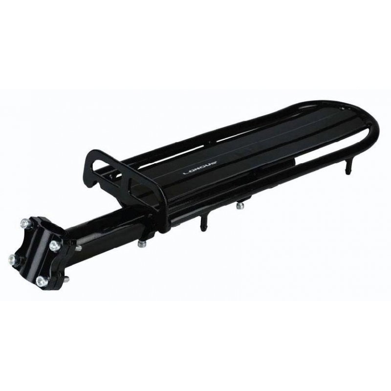 LONGUS Багажник на підсідельний штир, Al, чорний — зображення 1