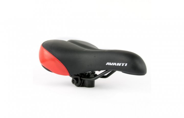 AVANTI Сідло AVY-6690 чорно-червоне — зображення 1