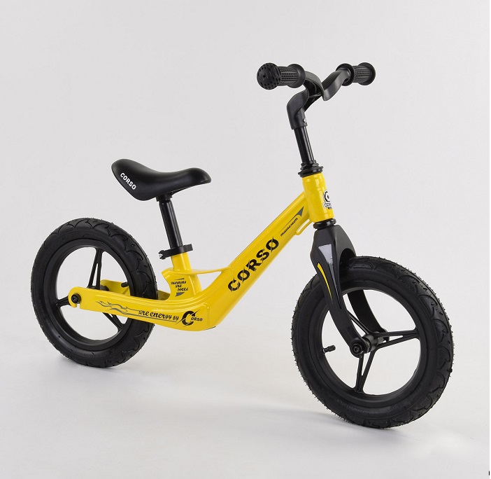 CORSO Біговел колеса 12" надувні, магнієва рама — зображення 1