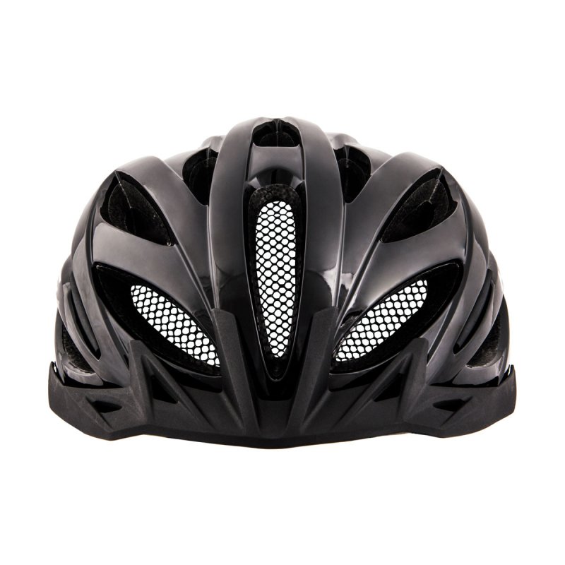 HQBC Шолом QAMAX розм. M, 55-58см, чорний глянс. — зображення 3