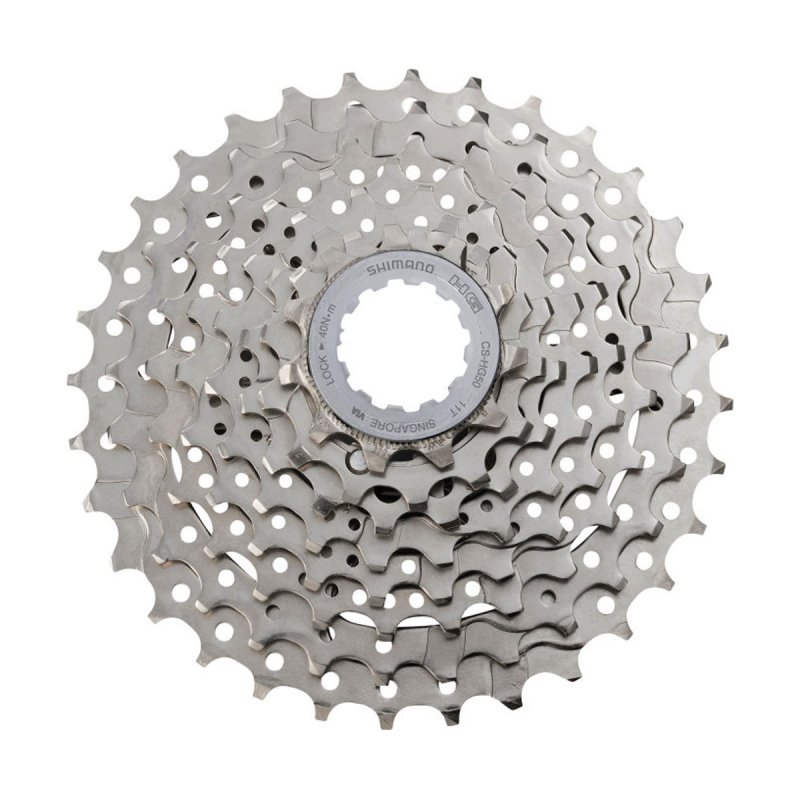 SHIMANO Касета CS-HG50, 11-32, 8-зв., срібна — зображення 1