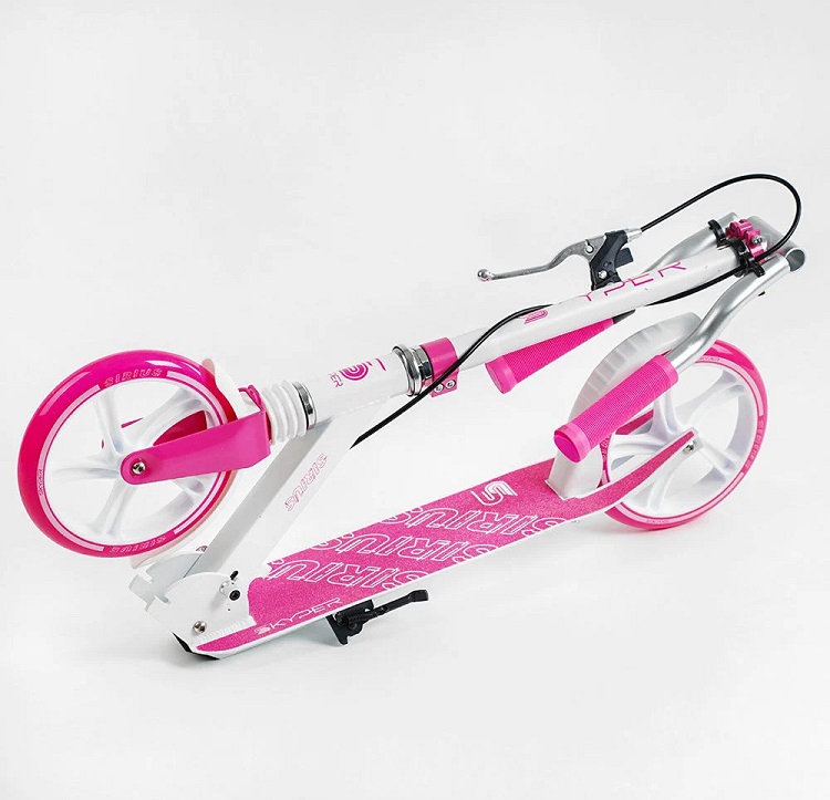 Best Scooter Самокат *SKYPER* колеса 200mm, амортизатор, ручне гальмо — зображення 2